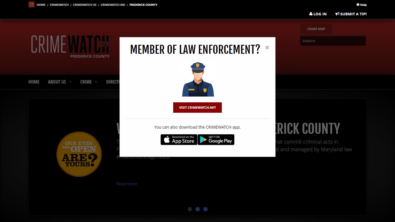 Frederick County | CRIMEWATCH MD