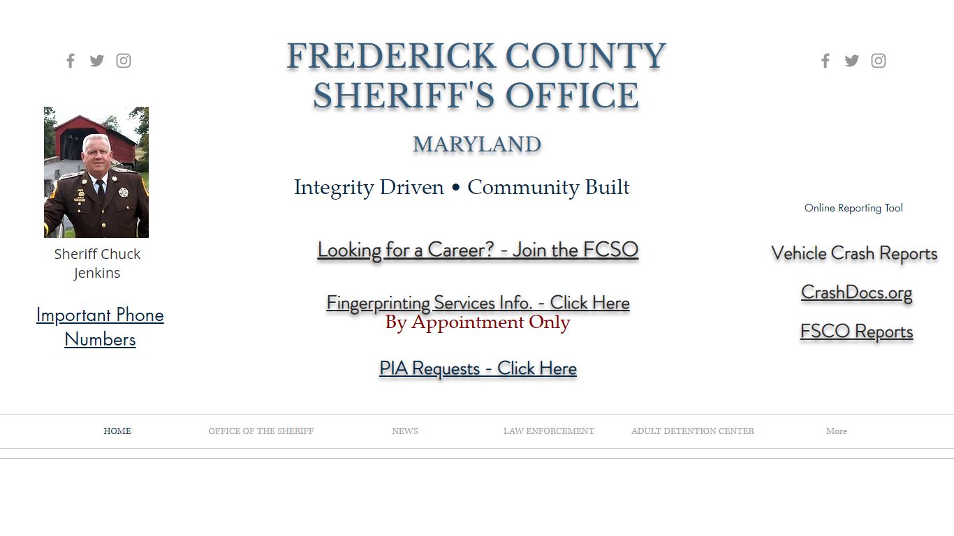 Frederick County Sheriff's Office, MD